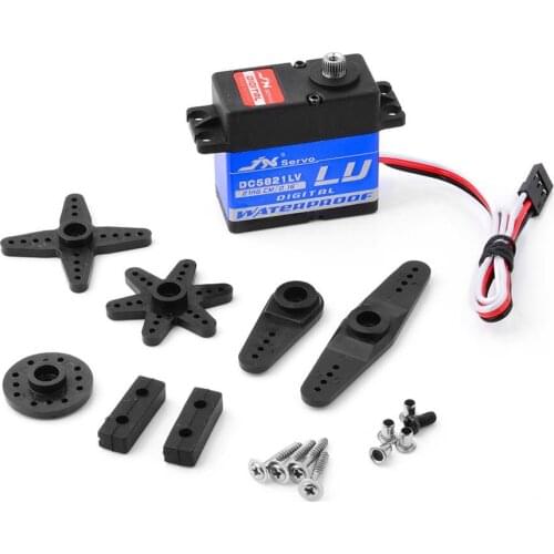 JX DC5821LV 20KG Large Torque Digital Coreless Servo Waterproof Metal Gear For RC Car Crawler Boat RC Model Spare Parts