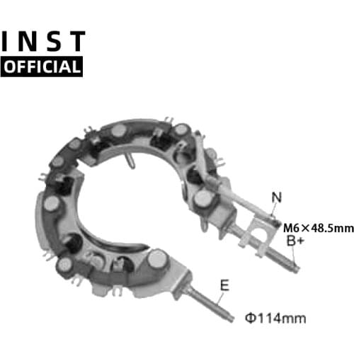 ALTERNATOR GENERATORS RECTIFIER BRIDGE FOR NPD11406L 0215901890 0215901900 0215901910 0215901950 132657 REC616 REC616H