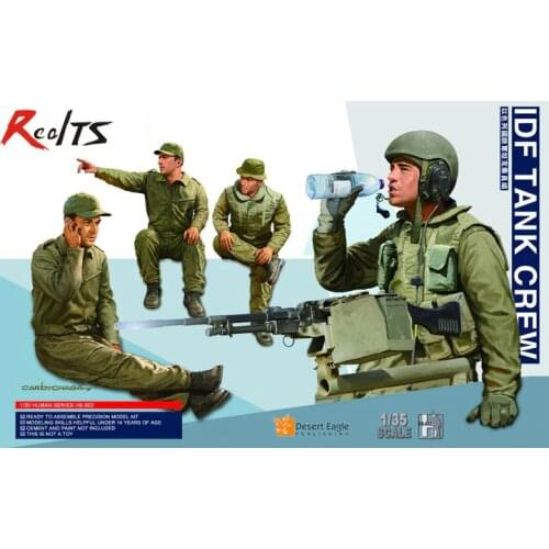 RealTS Meng Model 1/35 HS-002 IDF TANK CREW plastic model kit