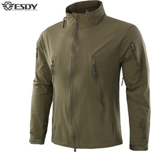 Spring Outdoors Camping Hiking Waterproof Soft Shell Jacket Hunting Womens Ski Coat Training Running Walking Fishing Clothing
