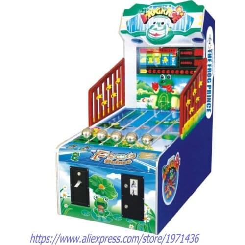 Frog Prince Arcade Lottery Prize Redemption Game Machine For Shopping Mall