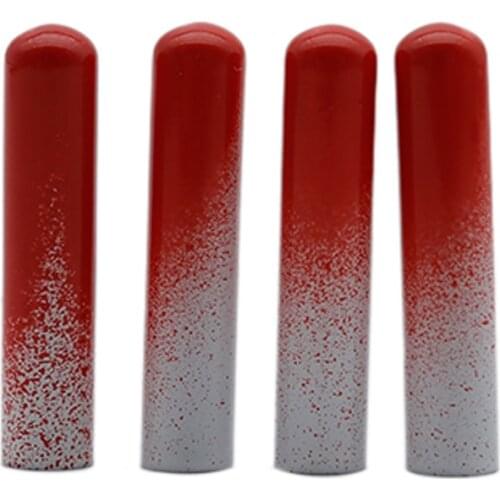 5-23mm red + white Gradient Painting Metal Tips For Shoelace Drawstring Accessories cut outs shoe lace diy Aglet