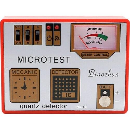 Multifunction Watch Tester Denetization/Battery Measure/Pulse/Quartz Tester Machine Watch Tool for Detecting Battery Capacity