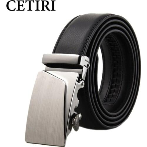 Mens Designer Leather Automatic Buckle Male Waistbands Belts Luxury Ceinture Homme Luxe Marque Promotion
