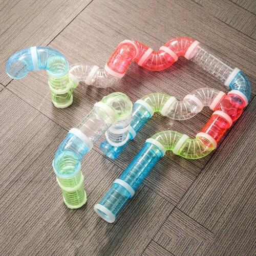 Plastic Training Playing Tool External Tunnel Hamster Toys Hamster Cage Pipeline