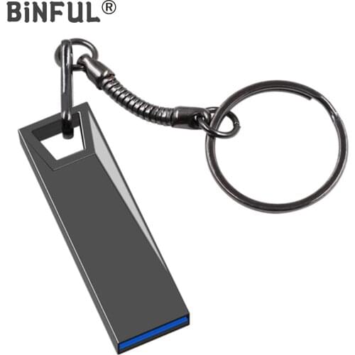 BiNFUL pendrive 64GB Portable usb stick High Speed usb flash drive keychain pen drive 4G 8G 16G 32GB 128GB 256GB Free Print LOGO