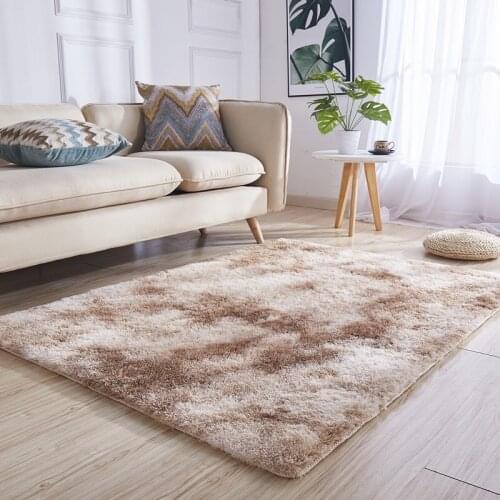 Anti-slip Soft Fluffy Area Rug Shaggy Carpet Floor Mat Large Carpets And Rugs For Living Room Bedroom Nordic Modern Home Decor