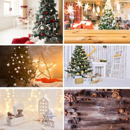 SHENGYONGBAO Art Fabric Photography Backdrops Prop Christmas Theme Photography Background 191026GM-002