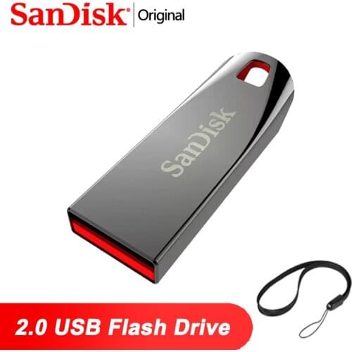 Original Sandisk USB Flash Drive 32 64 16 GB Pendrive 64gb 32gb 16gb Pen Drive 2.0 USB Stick Disk on Key Memory for Phone