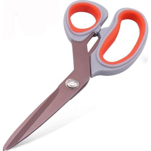 1 Pcs Professional Sewing Scissors Cuts Straight and Fabric Clothing Tailors Scissors Household Stationery office scissors Tool