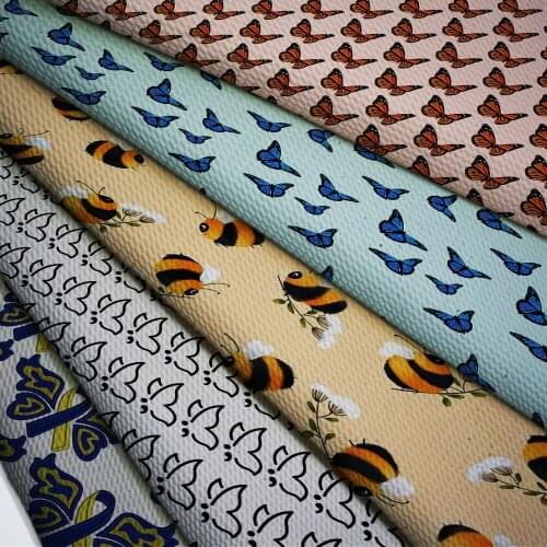 50*140cm Bullet Textured Liverpool Fabric Flower Printed DIY Tissue Kids Home Textile for Sewing Quilt Decoration Home