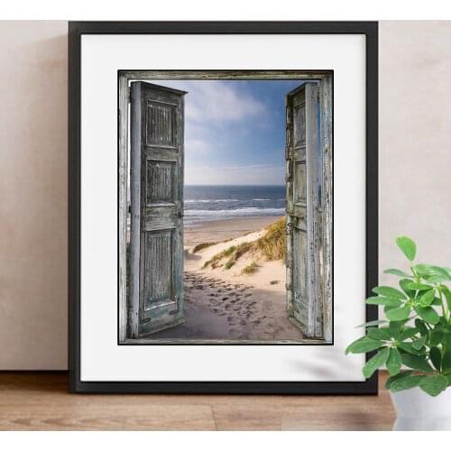 Diamond Embroidery Landscape 5D DIY Diamond Painting Cross Stitch Seaside Full Square Drill Decoration Home