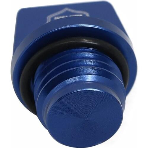 CNC Aluminum Motorcycle Oil Fill Cap Plug with O ring for Kawasaki KX500 85-04 KX60 85-03 KX65 00-19 KX80 84-00 free shipping