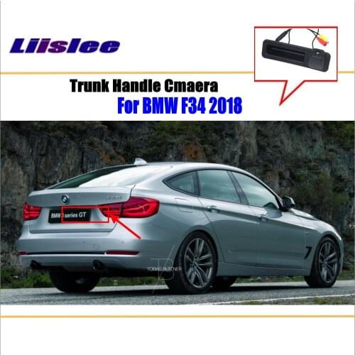 Car Parking Reverse Camera For BMW 3 Series F34 2018 2019 2020 Back Up Raer View Trunk Handle Camera AUTO DVD GPS Monitor