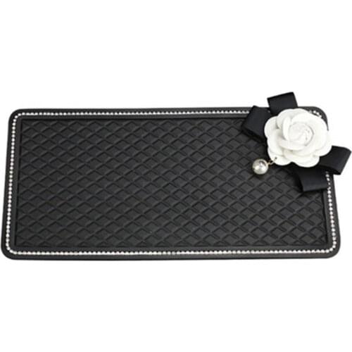 Camellia Car Anti Slip Mat Phone Mats Non Slip Phone Cushion Car Mat