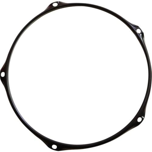 Black color 8inch/10inch 5 hole iron snare drum rim drum hoop