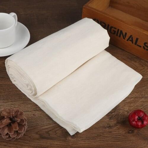 Cheesecloth Filter Cotton Cloth Cheesecloth Gauze Breathable Bean Bread Cloth 150*150cm