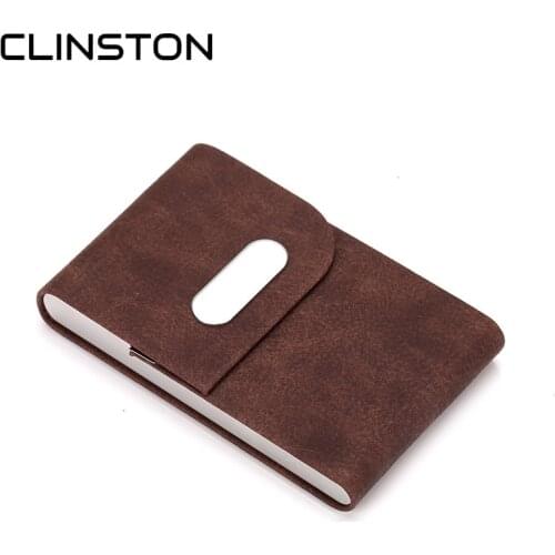 Leather Card Holder Bank Credit Card Case ID Holders Women Credit Card Holder Wallet Men Cardholder for gift