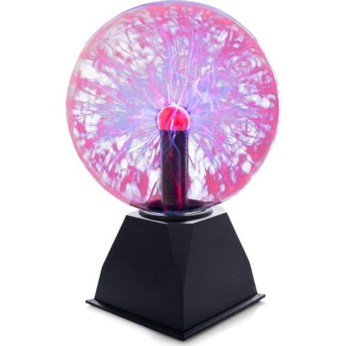 Lightning Plasma Ball Magic Plasma Ball A special lighting ambient lamp for decorating bedrooms, houses, and gifts (20x28cm)