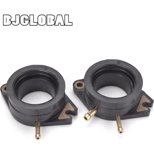Motorcycle Carburetor Interface Adapter Inlet Intake Pipe Rubber Manifold For Yamaha XV1100 XV920 Virago 920 1100 1TA-13586-00
