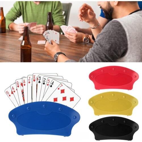 Hands-Free Playing Card Holder Board Game Poker Seat Lazy Poker Base Party Game