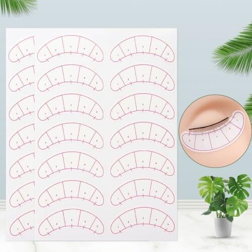 70 Pair Eye Sticker Eyelashes Extension Grafted Eyelash Eye Pads Paper Patches Wraps Practice Patches Women Makeup Tools