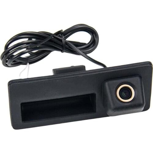 Misayaee HD Car Rear View Camera Trunk Handle for Cayenne VW Tiguan Touareg Passat B6 Golf VI Variant Lavida Audi A4 Q3 A6L A8