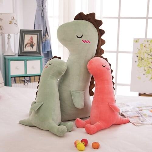 45cm 65cm 85cm super soft dinosaur long pillow children comfortable doll baby girl birthday gift wholesale