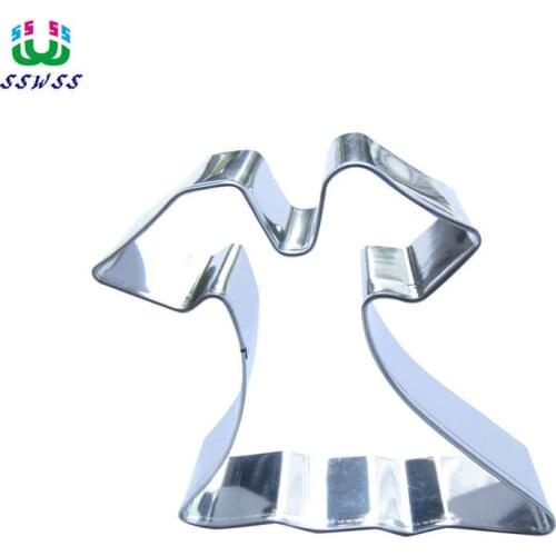 Wedding Cake Cookie Biscuit Baking Molds,Wedding Dress Shaped Cake Decorating Fondant Cutters Tools,Direct Selling