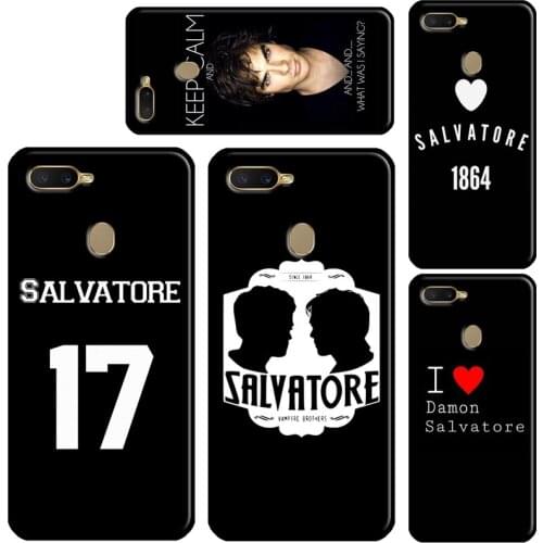 The Vampire Diaries Salvatore 1864 For OPPO A53 A31 A5 A9 2020 A15 A91 A83 A3S A5S A1K Find X3 Pro F5 F7 A52 A72 Phone Case