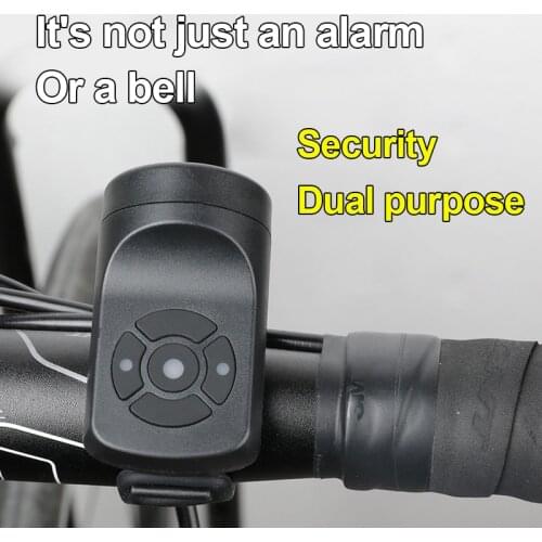 Bicycle Metal Bell Ring MTB Bike Cycling Handlebar USB Lithium Battery Bicycle Bell Alarm Call The Bike Ringer Electronic Bell