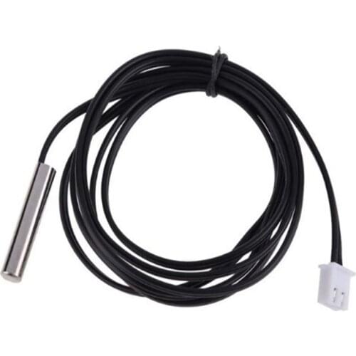 1m/2m/3m/4m Waterproof NTC 10K 1% 3950 Thermistor Accuracy Temperature Sensor Wire Cable Probe For Arduino W1209 W1401