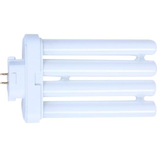 220V 27W 4 Pin Rows 6500K Double-H Quad Tube Compact Fluorescent Lamp Light Bulb