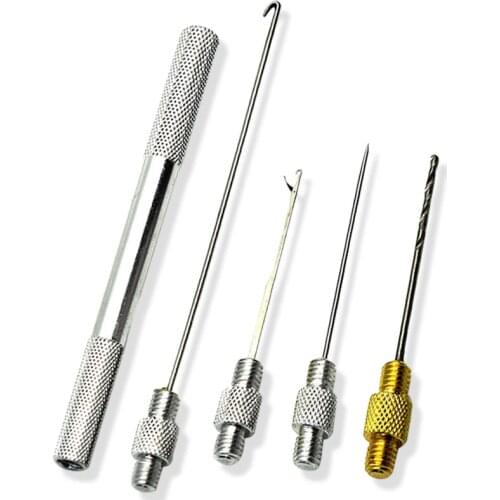 4 in 1 Carp Fishing Splicing Tools Carp Bait Needle Pop Up Boilies Drill Carp Fishing Tool For Fishing Carp Rigs Accessories