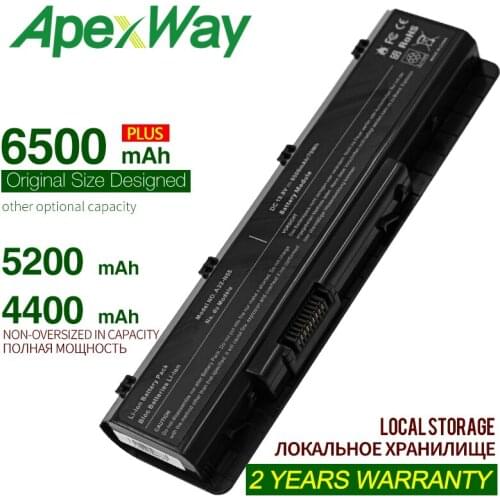 4400MAH Black Laptop Battery for Asus A32-N55 N45 N45SF N45E N55S N45SJ N75SF N45F N45SL N55SF N75SJ N45J N45SN N55SL N75SL N55