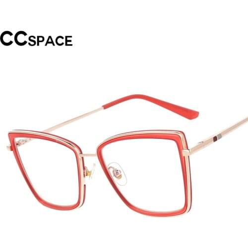 53123 Lunette Anti Lumiere Bleue Femme Tr90 Metal Ladies Eyewear Square Decorative Vintage Woman Computer Glasses Oculos De Grau