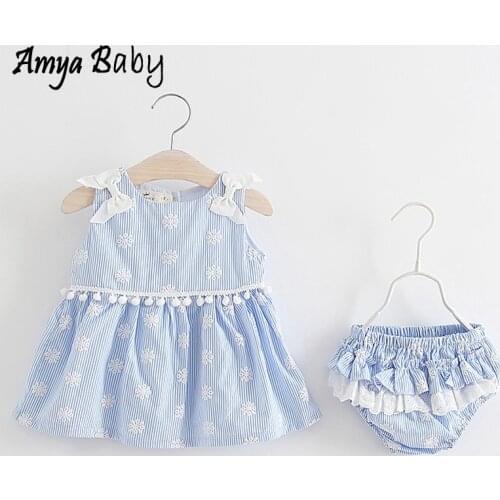 AmyaBaby Infant Girl Summer Clothes 1st Birthday Dresses Kids Girls Clothes Baby Girl Party Dress Princess Easter Dress