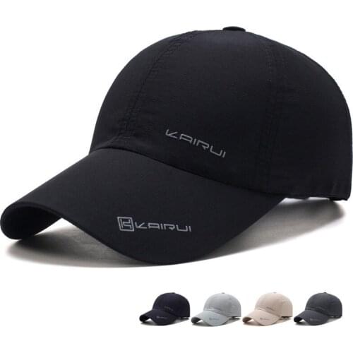 2020 Spring and summer new men and women quick-drying baseball cap outdoor sport travel visor fashion casual shade snapback hat