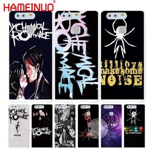 HAMEINUO My Chemical Romance Cover phone Case for huawei Ascend P7 P8 P9 P10 lite plus G8 G7 honor 5C 2017 mate 8