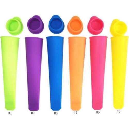 Colorful Silicone Ice Pop Maker Push Up Ice Cream Jelly Lolly Pop For Popsicle Silicone Ice Pop Mold mould SN1063