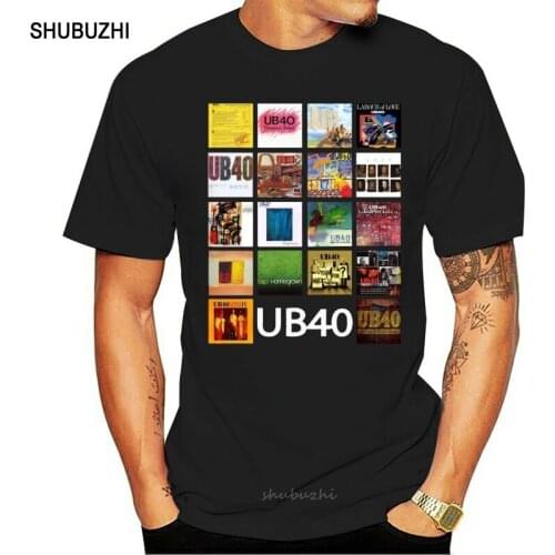 UB40 VARIOUS COLOURS CREW NECK SHORT SLEEVE TSHIRT Brand Cotton Men Clothing Male Slim Fit T Shirt Short Sleeve Basic Tops