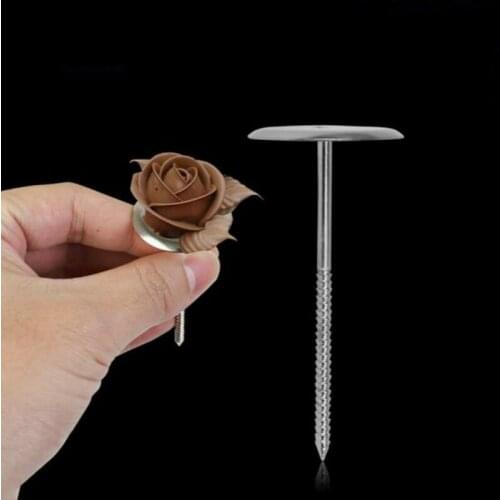 Flower Tool Icing Cream Nail DIY Bake Cake Cupcake Decorating Sugarcraft Tool