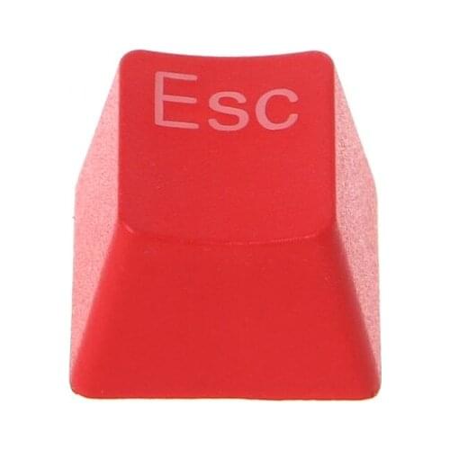 LX9B Mechanical Keyboard Thick PBT Red ESC Keycap R4 Cherry MX Switch OEM Height