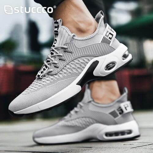 2021 New Men Vulcanize Shoes Casual Male Sneakers Mesh Running Shoes Flat Breathable Size 12 Mens Sport Shoes Outdoor Jogging