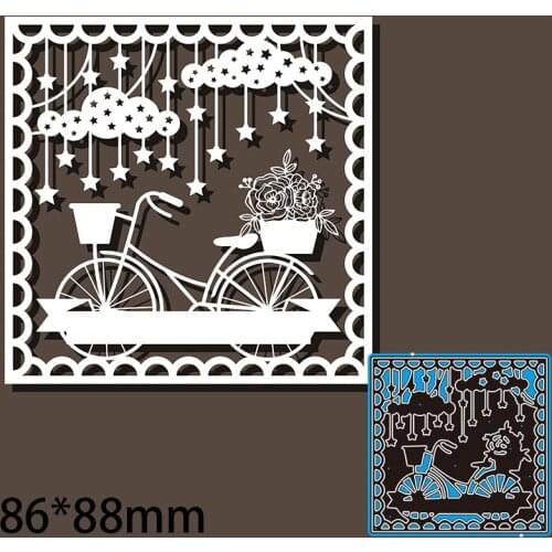 Metal Cutting Dies SUMMER CARD new for decoration card DIY Scrapbooking stencil Paper Craft Album template Dies 86*88mm