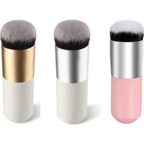 2021 New 5 Color Professional Makeup Brush Chubby Pier Foundation Brush Flat Cream Makeup Brushes Cosmetic Make-up Brush