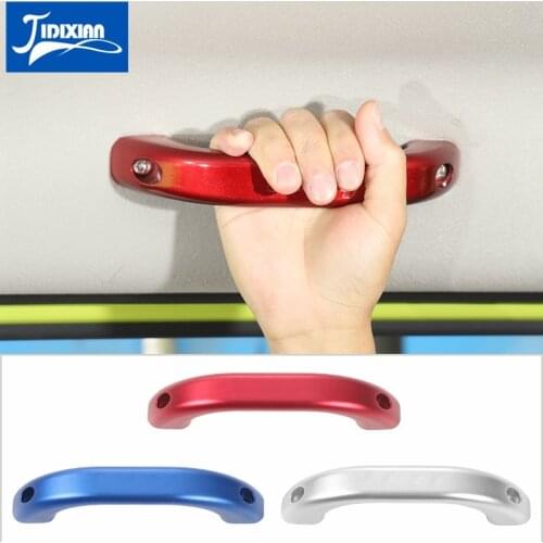 MOPAI Armrests for Suzuki Jimny 2019+ Car Top Roof Grab Handle Cover Accessories for Suzuki Jimny 2019