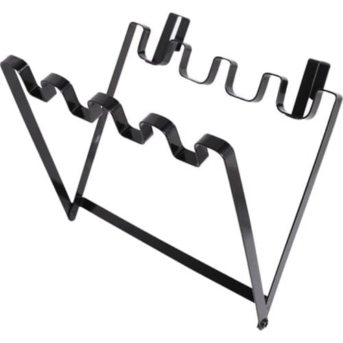 Door Back Hanging Trash Rack Storage Kitchen Garbage Rubbish Bag Can Holder Hanging Kitchen Cabinet Trash Rack