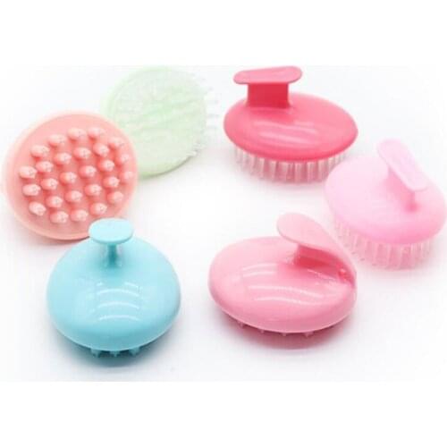 Pet Dog Massage Brush Comb Plastic Hair Grooming Bath Brush Massage Tool Dogs Cats Shower Goods Supplies Accessories