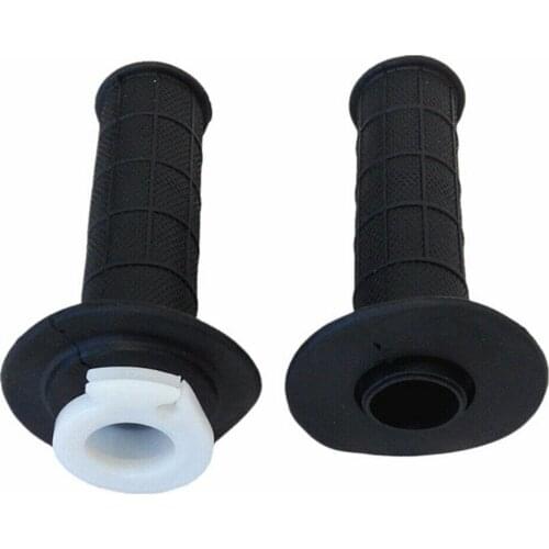 Universal Dirt Bike 7/8" 22mm Handle Bar Motorcycle Hand Grips + Throttle Tube for Yamaha Honda Suzuki Kawasaki Hand grips Handl